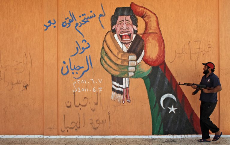 Kaddafi heeft gelijk gekregen in Libië