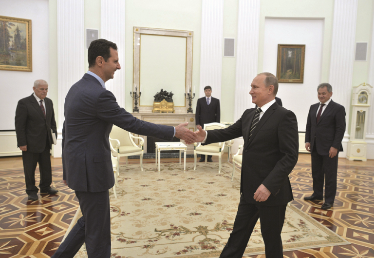 Poetin en Assad zijn grootste winnaars van val IS