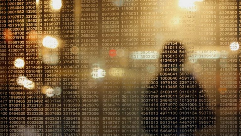 Een buurman met een barcode