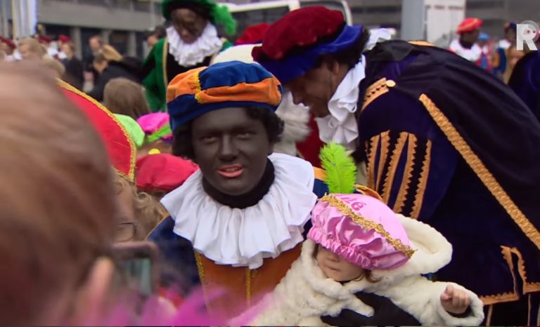 BIJ1 Rotterdam maakt zwartboek met foto’s van Zwarte Pieten in de stad