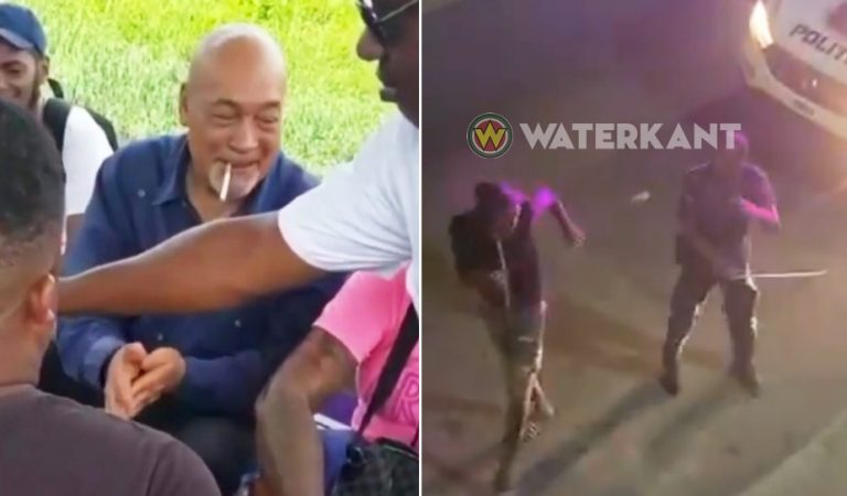 Suriname: man overtreedt corona-regels, krijgt stokslagen van politie