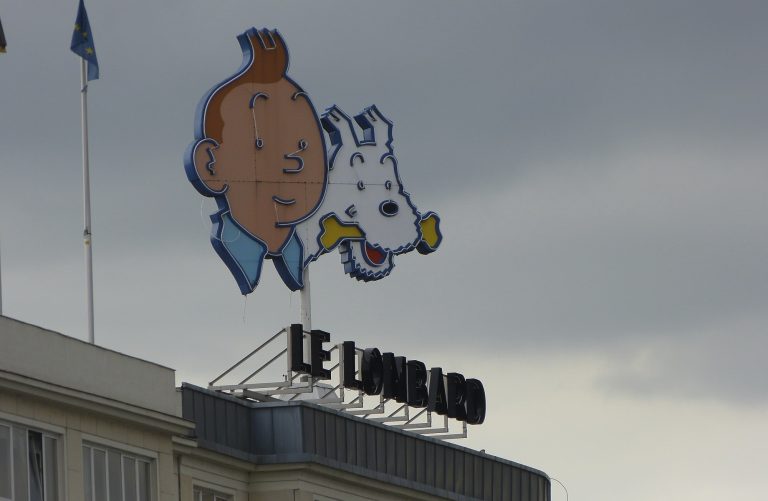 Hoe Kuifje de nieuwe posterboy van extreemrechtse Fransen werd