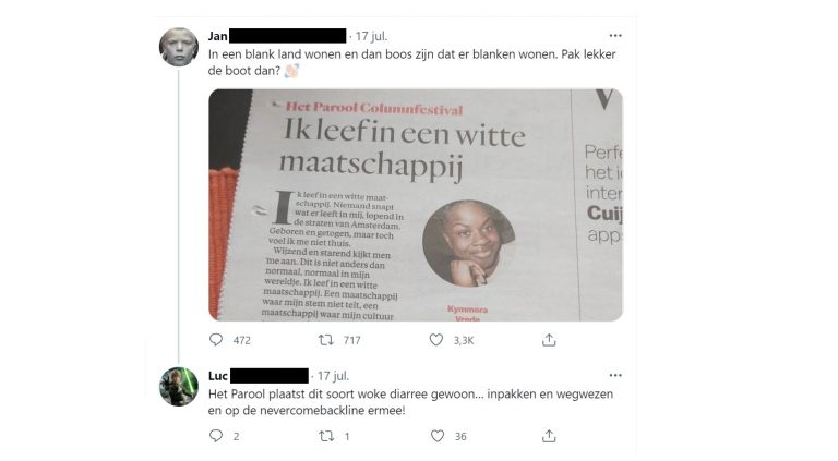 Meisje spreekt zich uit tegen racisme, krijgt lawine aan racistische reacties