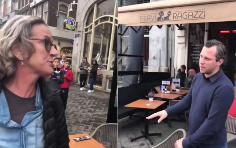 ‘Wappie’ noemt Joodse restaurantbaas een nazi, krijgt aangifte aan broek