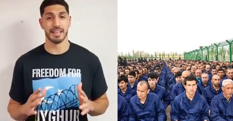 Mensenrechtenprijs voor basketballer Enes Kanter om Oeigoeren-inzet