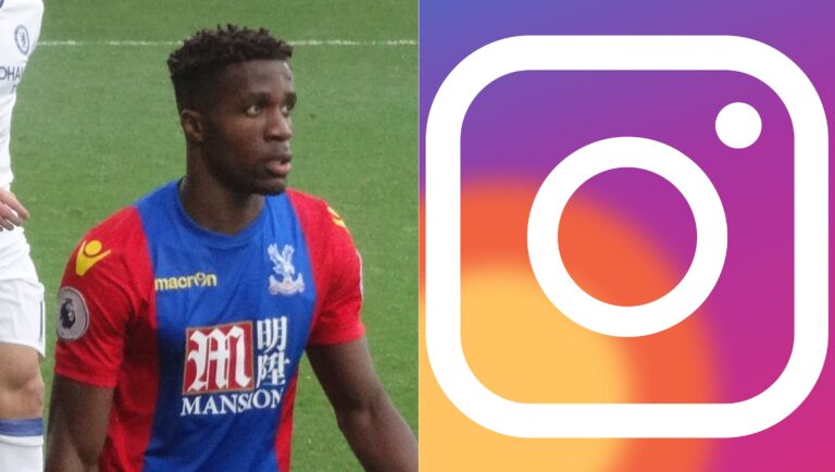 VK: zwarte voetballer Wilfried Zaha hekelt Instagram na racisme-storm