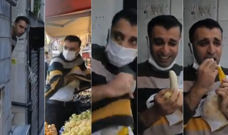 Turkije deporteert banaan-etende Syrische journalist toch niet