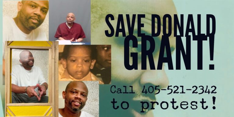 #SaveDonaldGrant: activisten willen executie Afro-Amerikaan tegenhouden