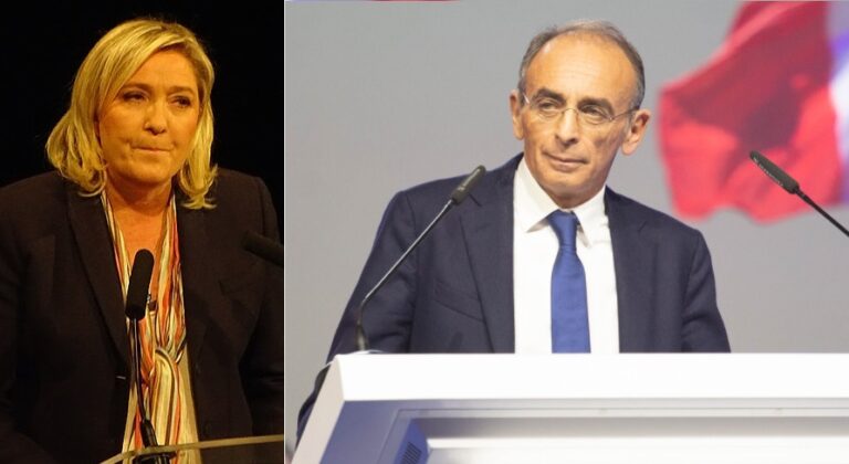 Franse verkiezingen: zelfs voor Le Pen is ‘grove’ Zemmour te radicaal