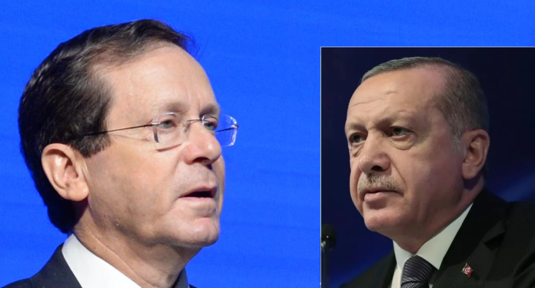 Israëlische president bezoekt Erdogan