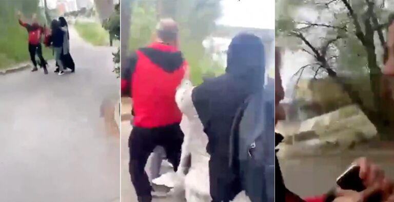 Ophef in Frankrijk om video van ‘islamofobe aanval’ op twee vrouwen