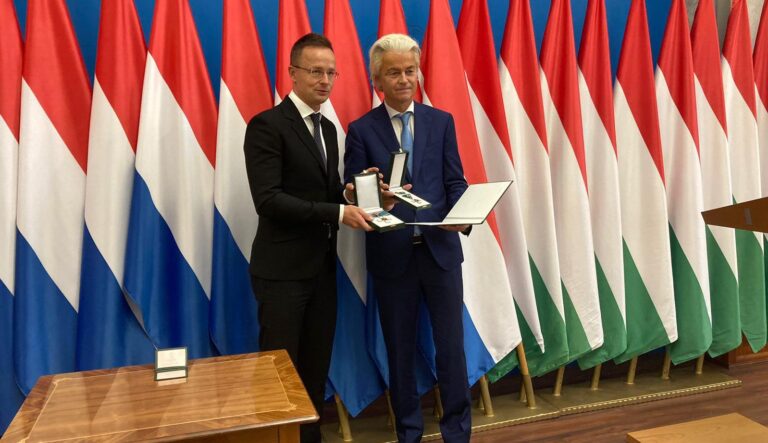 Wilders ontvangt Hongaarse prijs om ‘verzet tegen illegale immigratie’