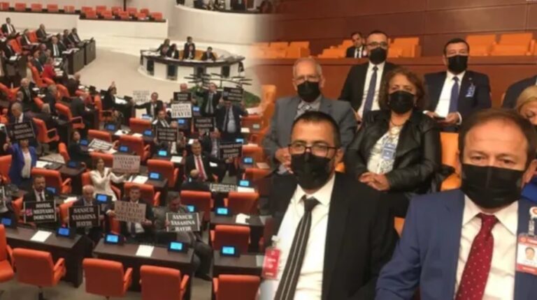 Turkije: oppositie en journalisten protesteren tegen nieuwe ‘censuurwet’