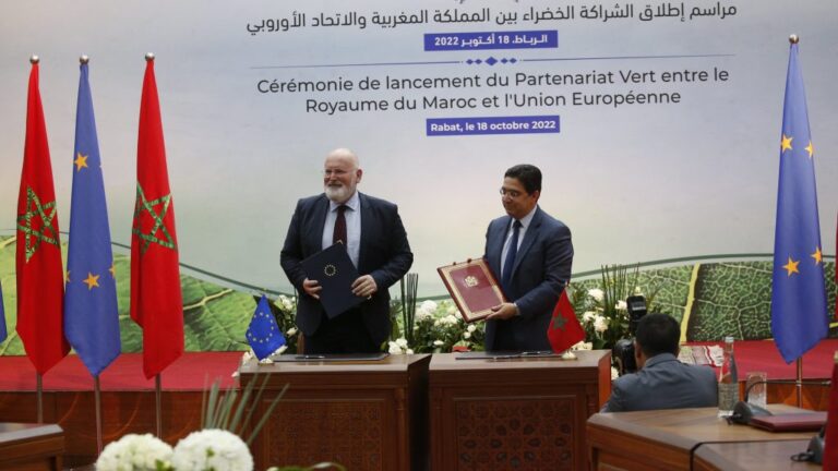 Marokko en EU sluiten groene energiedeal