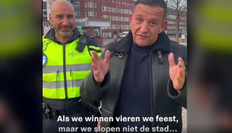Najib Amhali tegen Marokko-fans: ‘Bij winst feest vieren, niet de stad slopen’