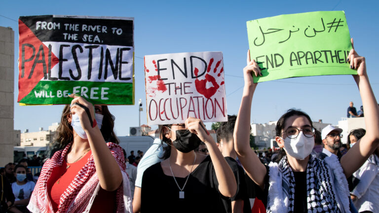 Rechter: “From the river to the sea Palestine will be free” niet strafbaar
