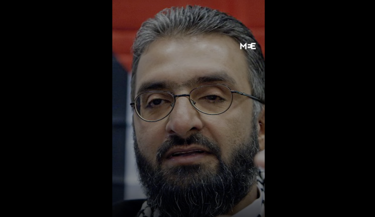 Steunactie voor Palestijnse activist Amin Abou Rashed, die in een Nederlandse cel zit