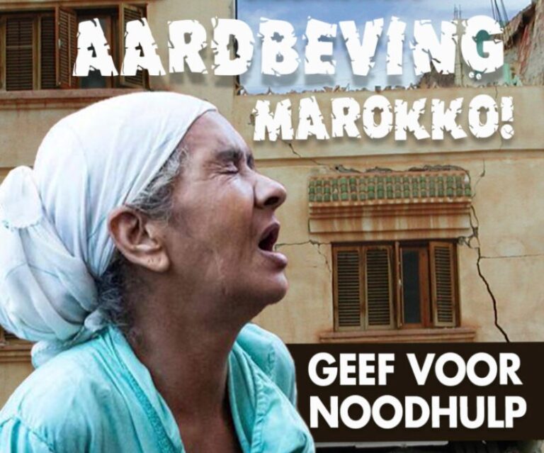 De Kanttekening start donatiecampagne voor slachtoffers aardbeving Marokko
