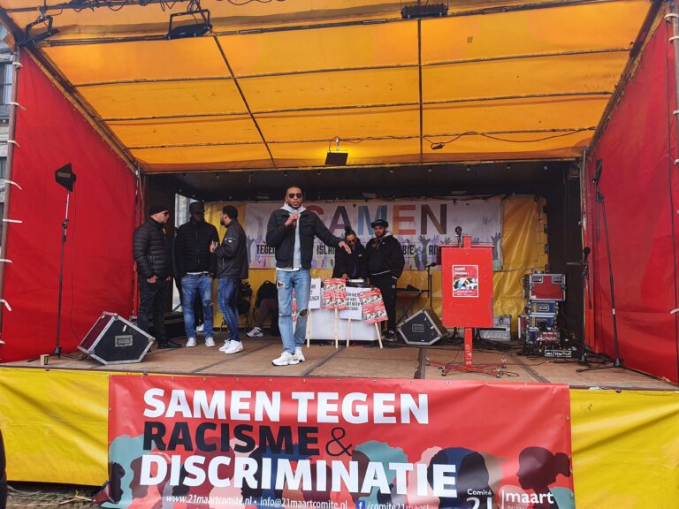 Weinig mensen op de been tegen racisme dit weekend