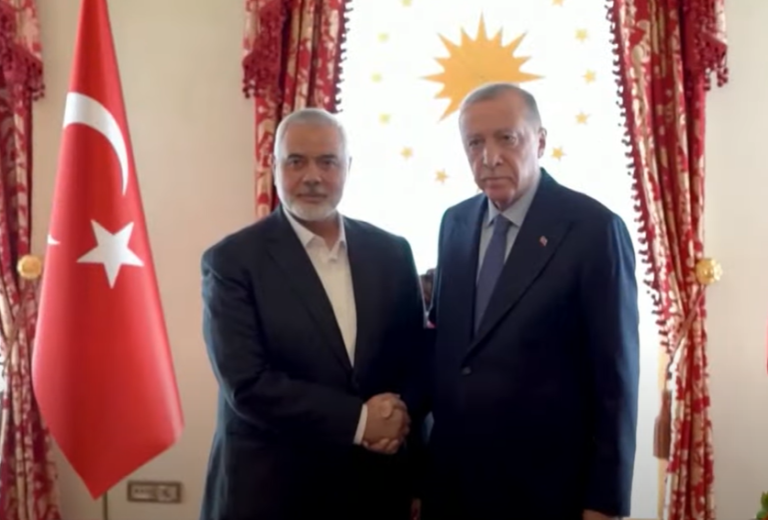 Hamas-leiding op bezoek in Turkije
