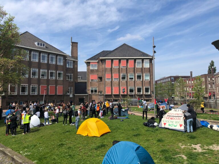 Moslimstudentenvereniging noemt geweld tegen pro-Palestijnse studenten ongehoord