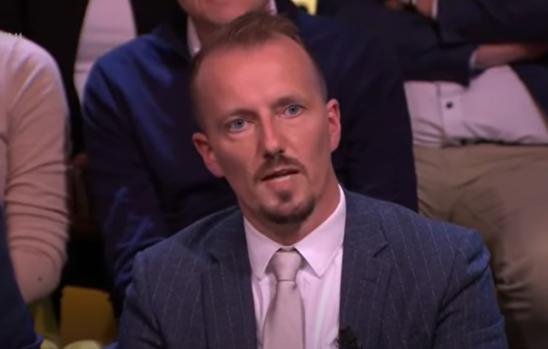 EU-lijsttrekker (PVV) Sebastiaan Stöteler kopieert wat Wilders doet