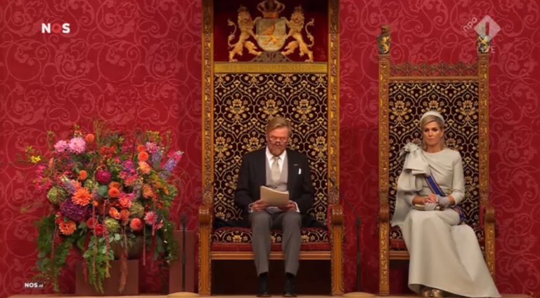 Wat zei de koning in de Troonrede over multicultureel Nederland?