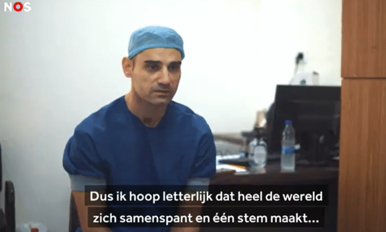 Chirurg uit Alkmaar werkt als vrijwilliger in Gazaans ziekenhuis