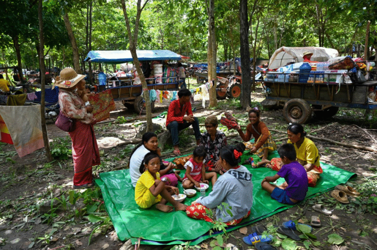 Thailand en Cambodja botsen aan de grens over omstreden tempelgebied