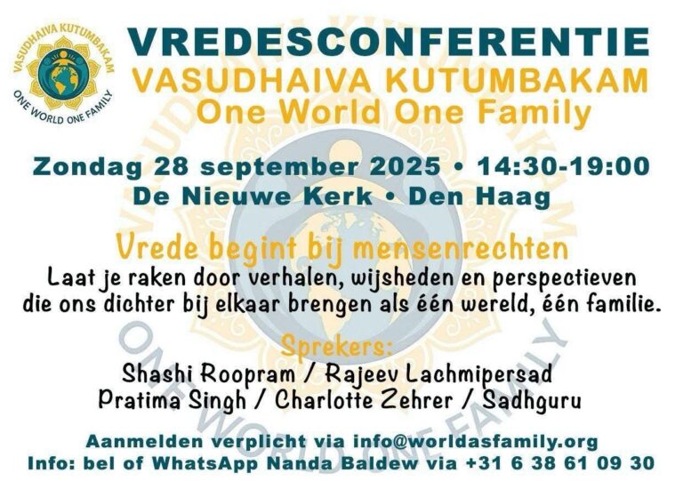 Vredesconferentie in Den Haag zoekt dialoog binnen hindoe-diaspora