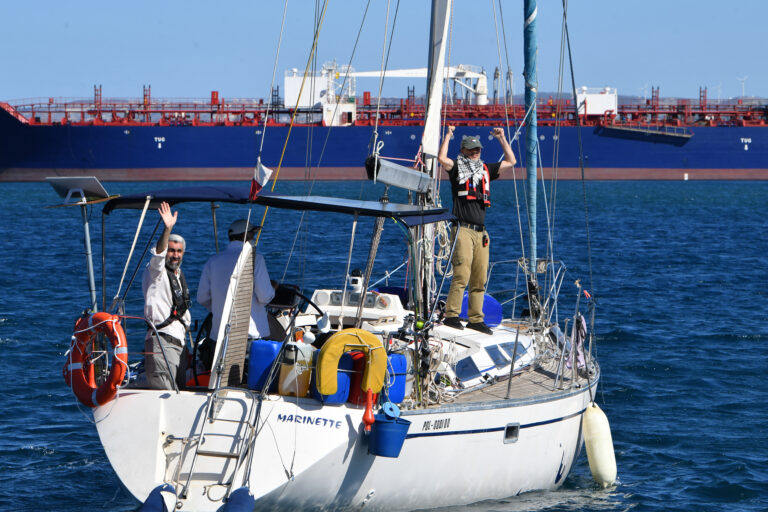 Eén schip doorbrak Israëlische blokkade Gaza
