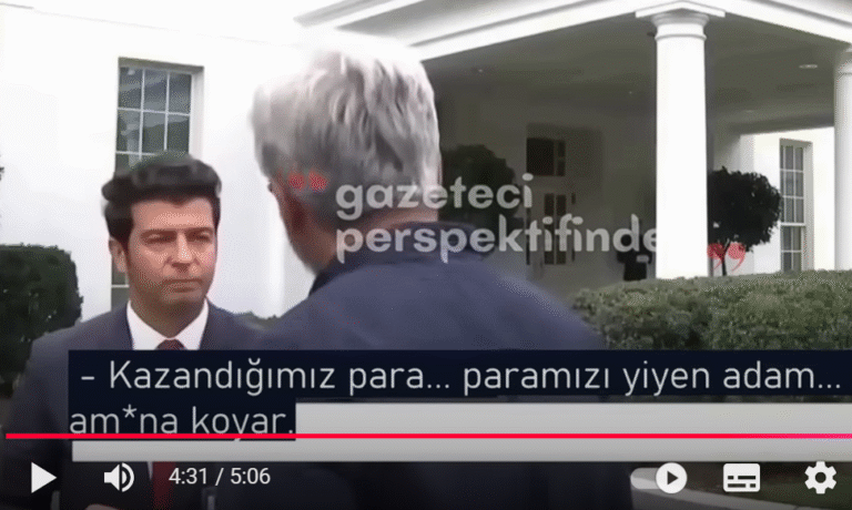Turkse regeringsjournalist ontslagen na grof commentaar op bezoek Erdogan aan Trump
