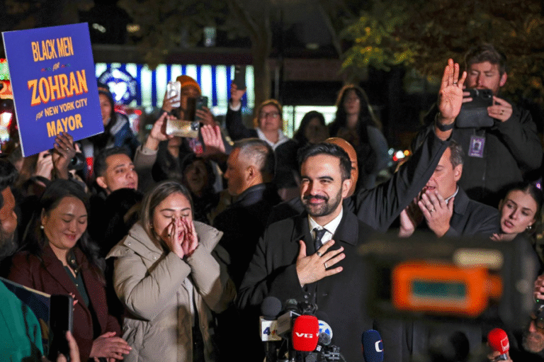 Wordt de linkse Mamdani de nieuwe burgemeester van New York?
