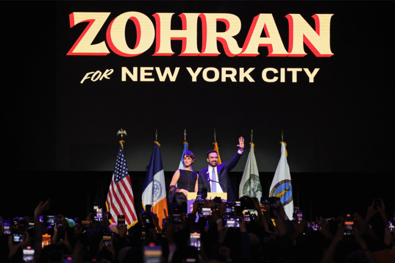 Zohran Mamdani, links en moslim, wordt burgemeester van New York