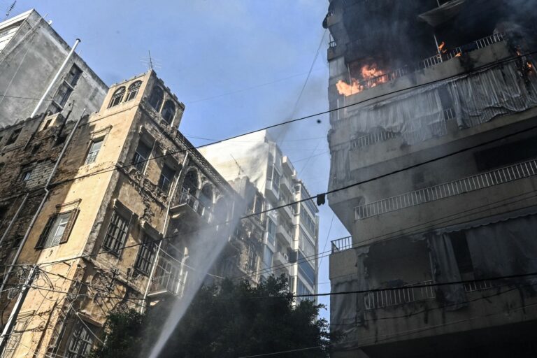 Israëlische aanvallen op Beiroet eisen opnieuw doden