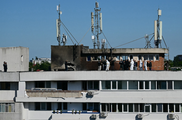 Russische drone raakt appartementencomplex in Roemenië