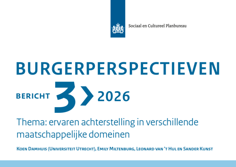 SCP: vooral praktisch opgeleide Nederlanders voelen zich achtergesteld